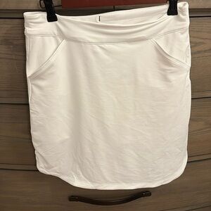 Peter Millar Cream Mini Skirt